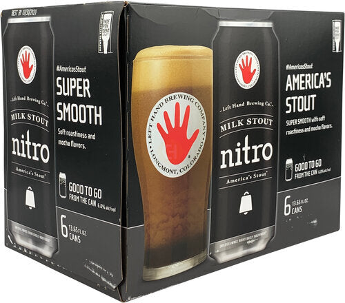 Left Hand Nitro Milk Stout 13.65oz Cans - Beer from Tuxedo Wine & Spirits