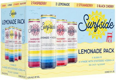 Surfside Lemonade Vodka Soda Variety Pack - Spirits from Tuxedo Wine & Spirits