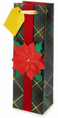 Gift Bag Poinsettia - accessories from Tuxedo Wine Spirits Atlanta
