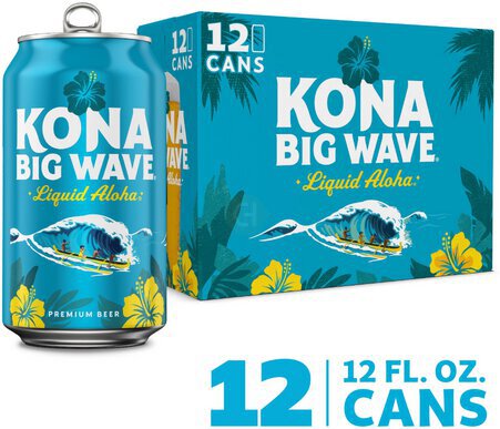 Kona Big Wave Liquid Aloha Premium Beer  - beer from Tuxedo Wine Spirits Atlanta