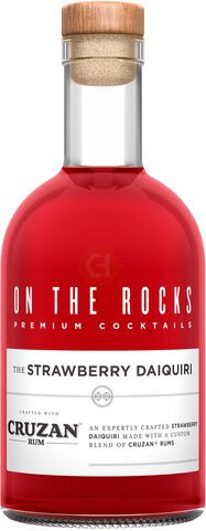 On the Rocks Cruzan Strawberry Daiquiri - spirits from Tuxedo Wine Spirits Atlanta